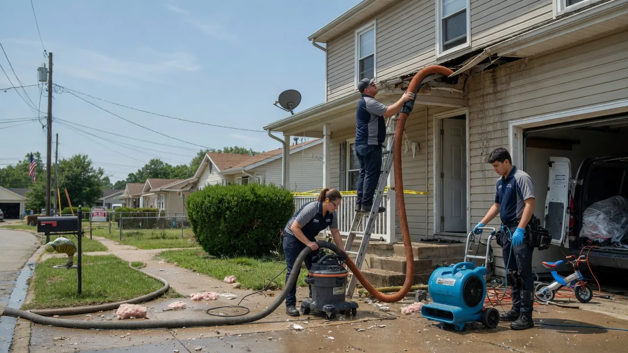 Water Damage Restoration in Drummonds, TN near me